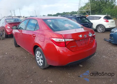 2014 Toyota Corolla Le from USA, damaged, VIN 2T1BURHE5EC109584